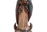 Raríssima Imagem de Nossa Senhora da Conceição ... - Raríssima Imagem de Nossa Senhora da Conceição de madeira policromada do século XIX.