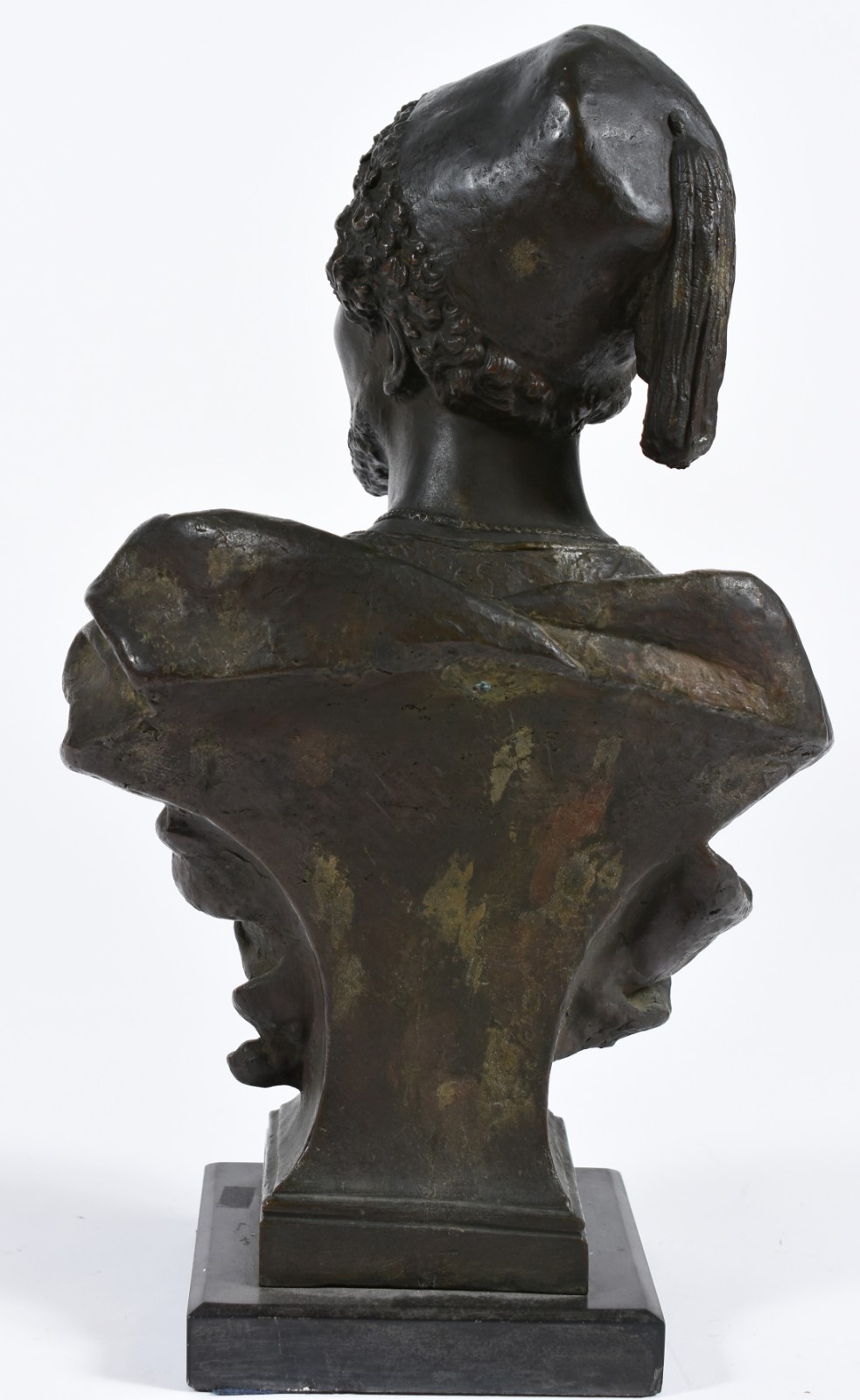 Busto de petit bronze representando árabe. - foto 4 de 4