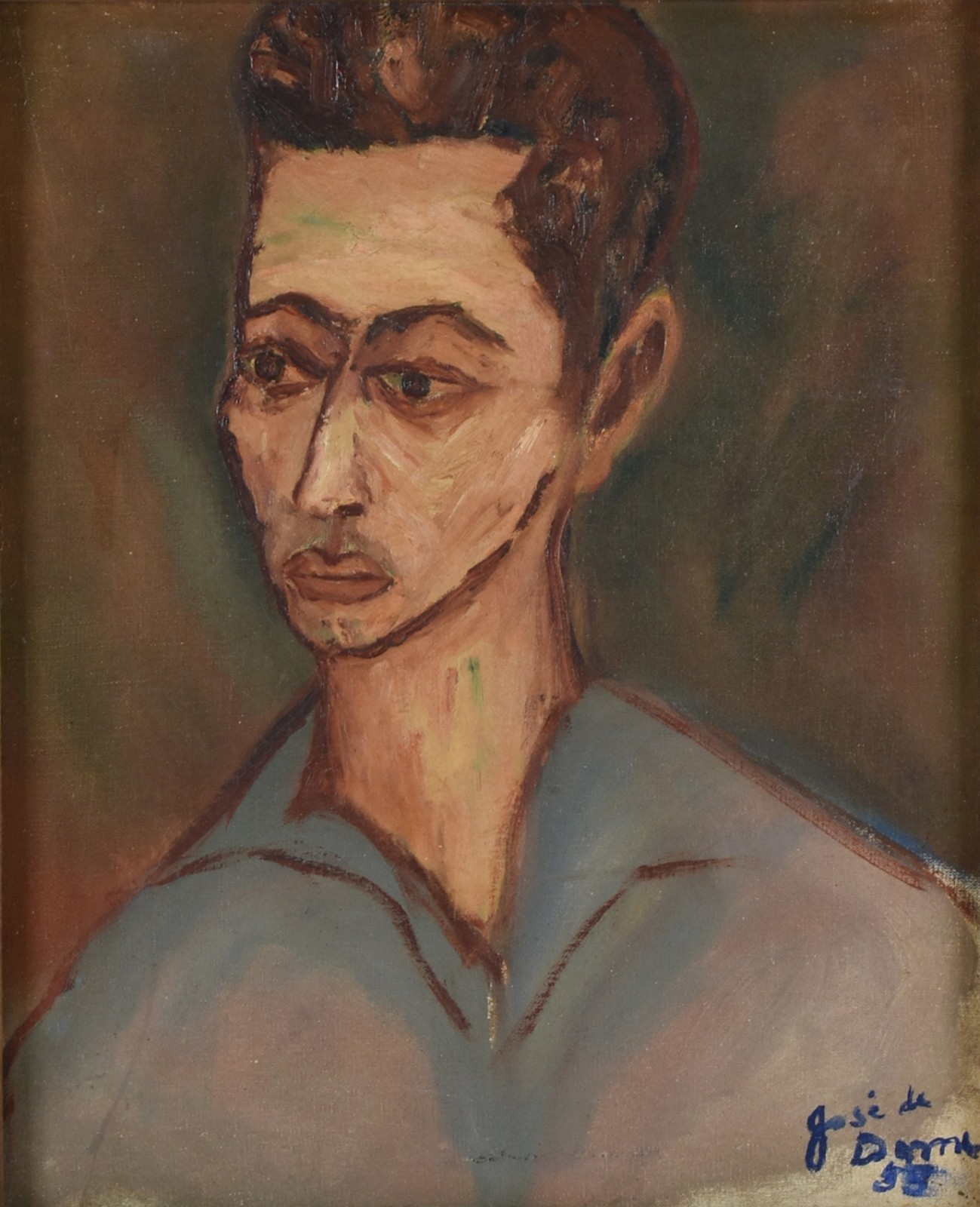 José de Dome (1921-1982), Rosto - foto 1 de 4