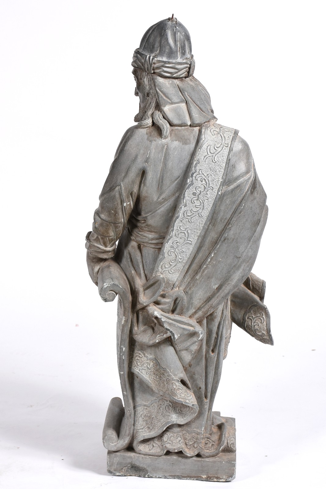 Escultura em pedra sabão representando cópia de um dos profetas de... - foto 5 de 6