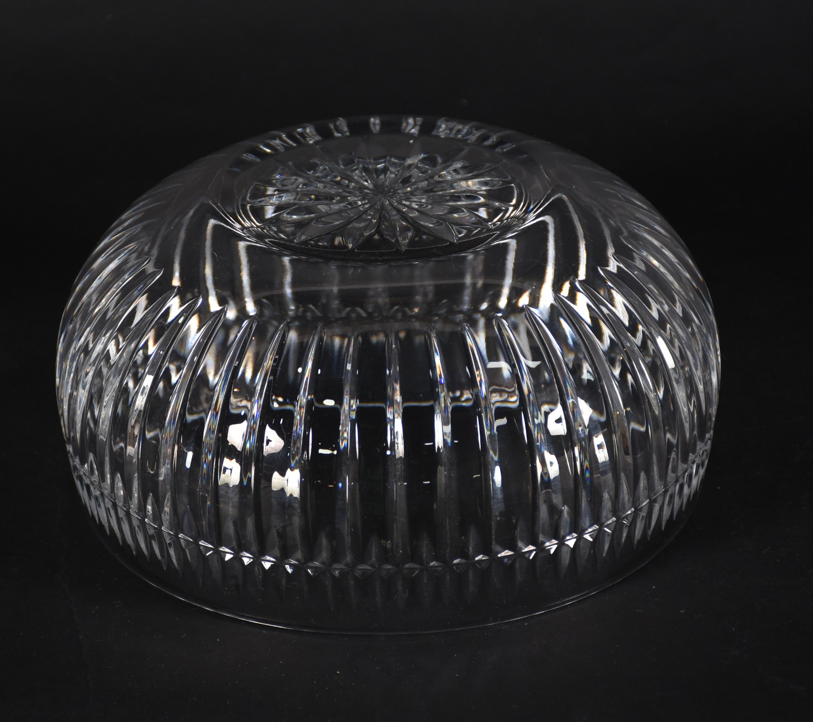 Bowl de cristal portugues lapidado. - foto 3 de 4