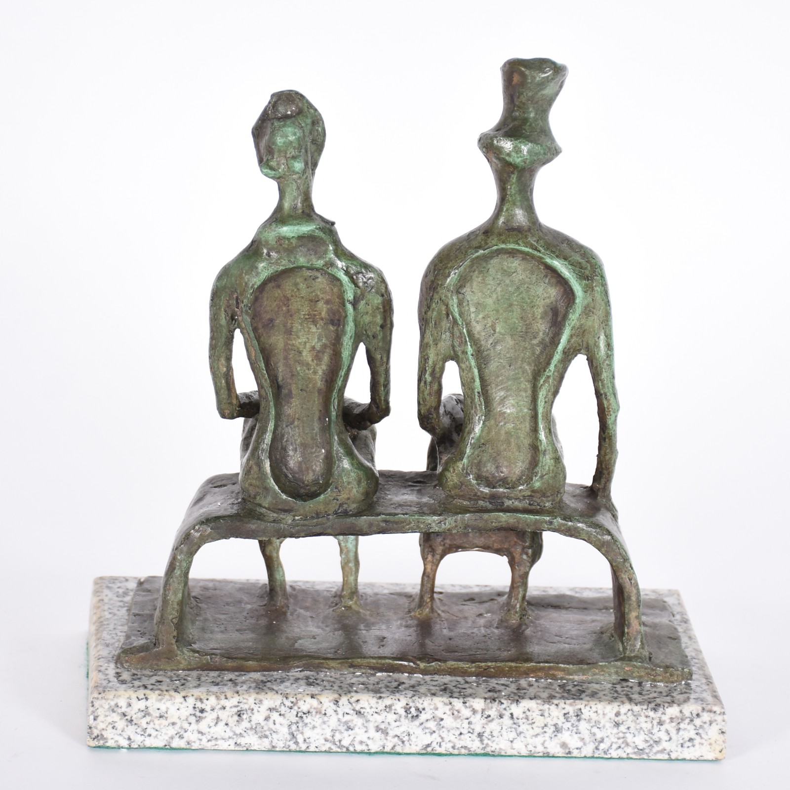 Henry Moore (1898-1986), King And Queen - foto 3 de 4