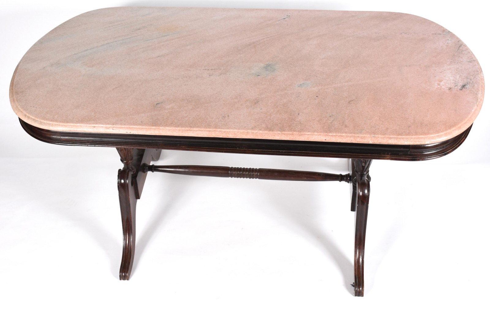 Mesa de jantar com 6 cadeiras com encosto e assento de palhinha... - foto 3 de 10