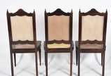 Mesa de jantar com 6 cadeiras com encosto e ass... - Mesa de jantar com 6 cadeiras com encosto e assento de palhinha (algumas com encosto de palhinha sintética).