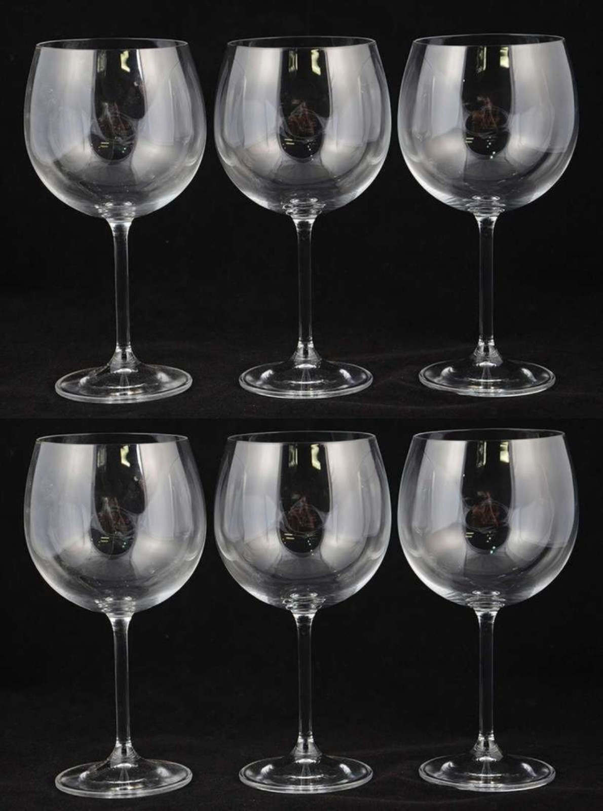 Seis taças de cristal para vinho feitio ballon, 570 ml. - foto 2 de 2
