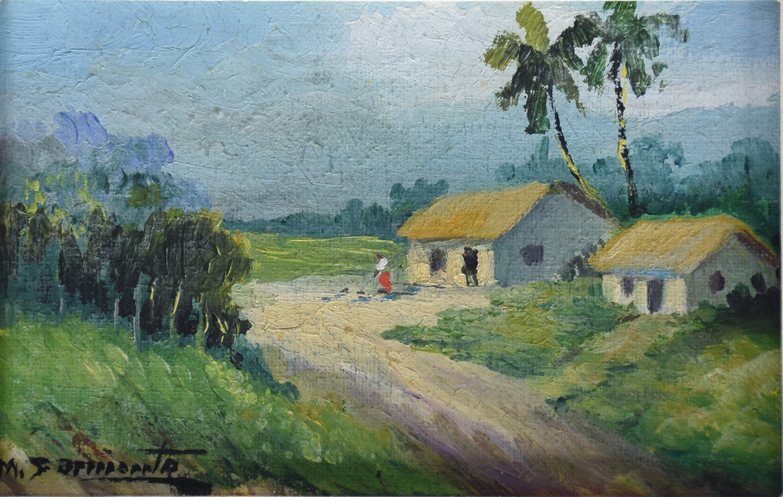 Paisagem com casas/marinha com barcos - foto 4 de 8