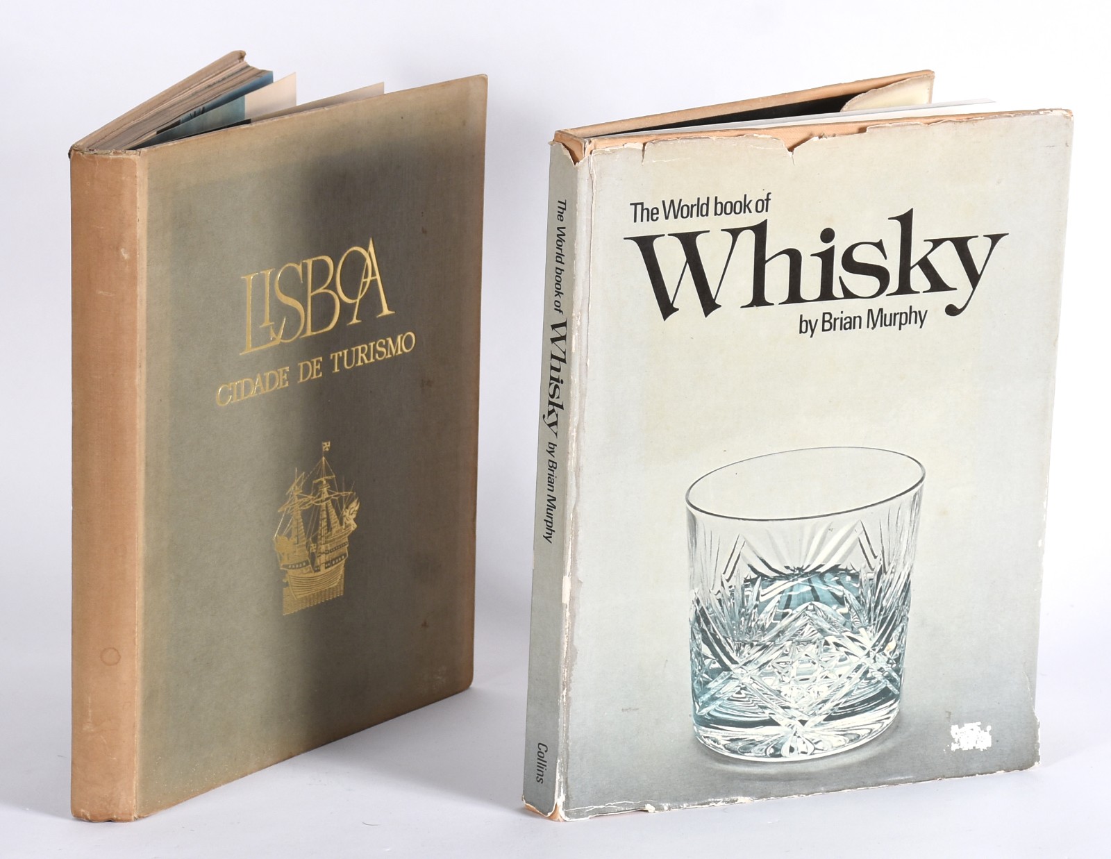 Dois livros: A) The World book of Whisky - Brian Murphy B) Lisboa... - foto 1 de 7