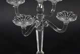 Candelabro de cristal para 5 velas. - Candelabro de cristal para 5 velas.