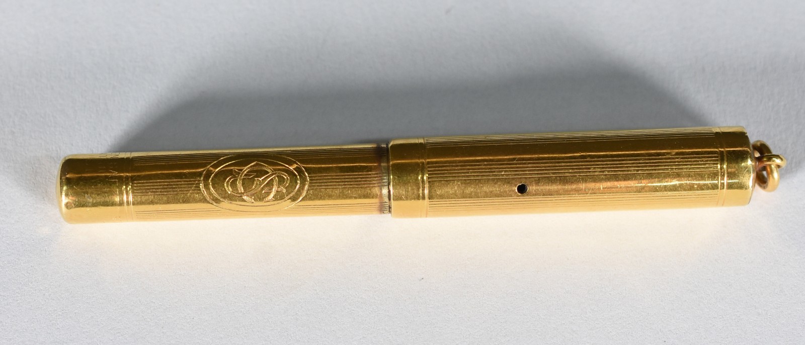Mini caneta tinteiro. Peso total: 13.5 (Por motivos de seguranças as... - foto 1 de 3