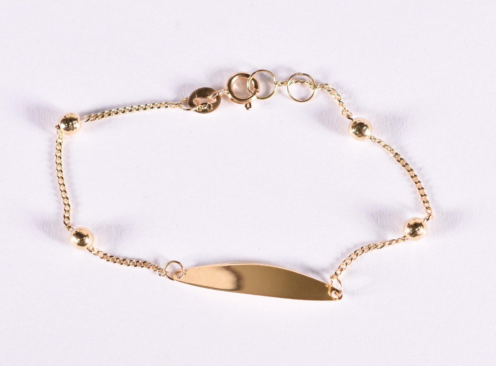 Pulseira de criança de ouro 18 k, contraste 750 (Por motivos de... - foto 1 de 3