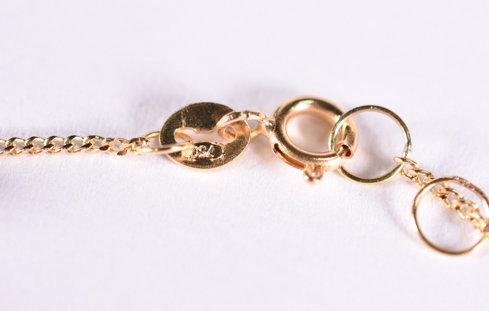 Pulseira de criança de ouro 18 k, contraste 750 (Por motivos de... - foto 2 de 3