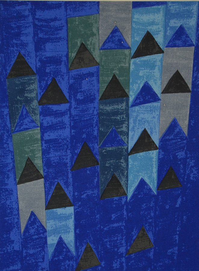 VOLPI - Bandeirinhas - serigrafia 33/33 - 66 x 48 - foto 2 de 4