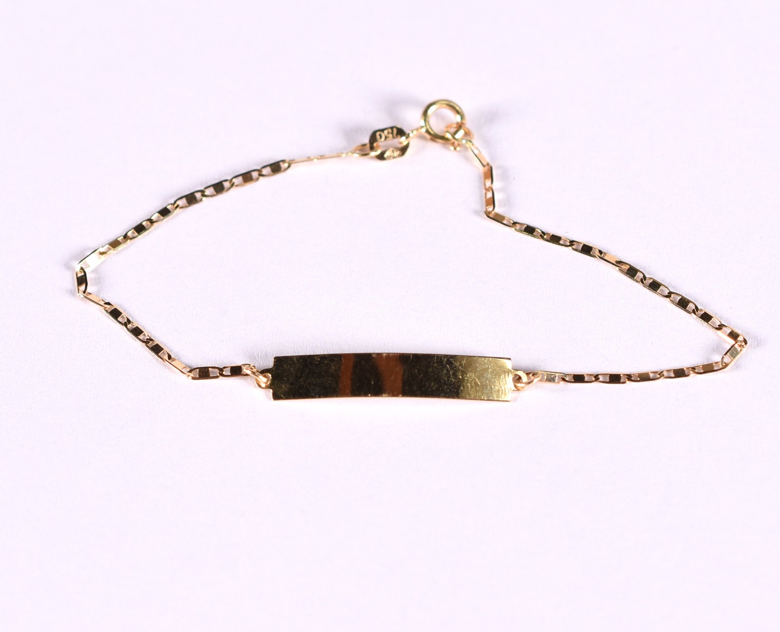 Pulseira de criança de ouro 18 k (Por motivos de segurança a peça não... - foto 1 de 3