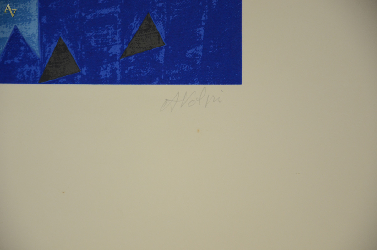 VOLPI - Bandeirinhas - serigrafia 33/33 - 66 x 48 - foto 3 de 4