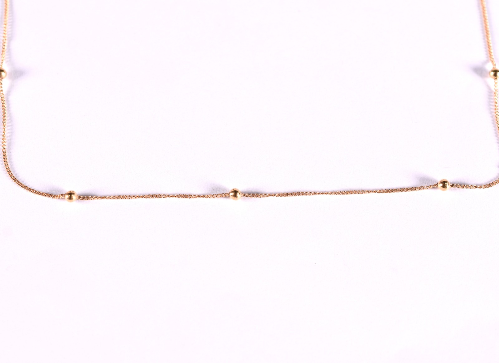 Gargantilha de ouro 18 k, contraste 750 (Por motivos de segurança a... - foto 1 de 4