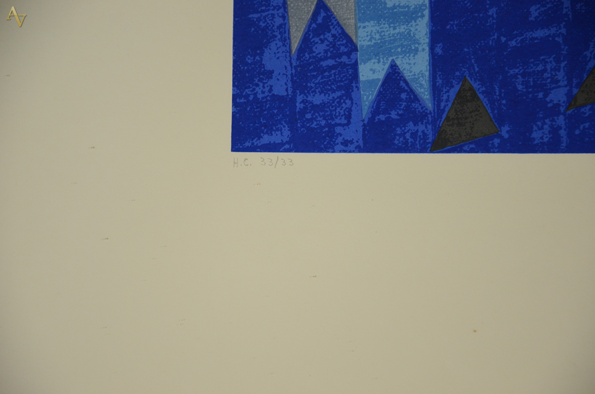 VOLPI - Bandeirinhas - serigrafia 33/33 - 66 x 48 - foto 4 de 4