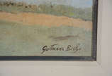 Guttmann Bicho (1888-1955),  - ¨Paisagem com barco¨ o.s.t   