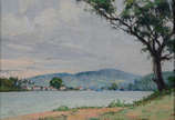 Guttmann Bicho (1888-1955),  - ¨Paisagem¨ o.s.m  med: 24 X 28 cm 