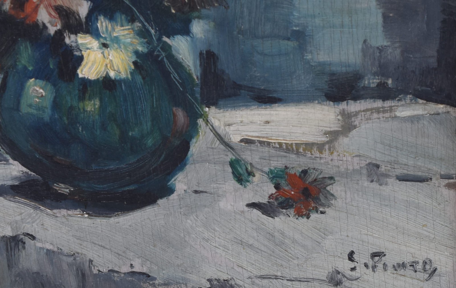 Sylvio Pinto (1918-1997), Vaso de Flores - foto 3 de 6
