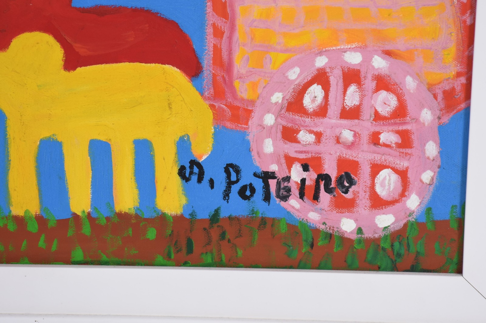 Antônio Poteiro (1925-2010), Carro de boi e as garças - foto 3 de 5