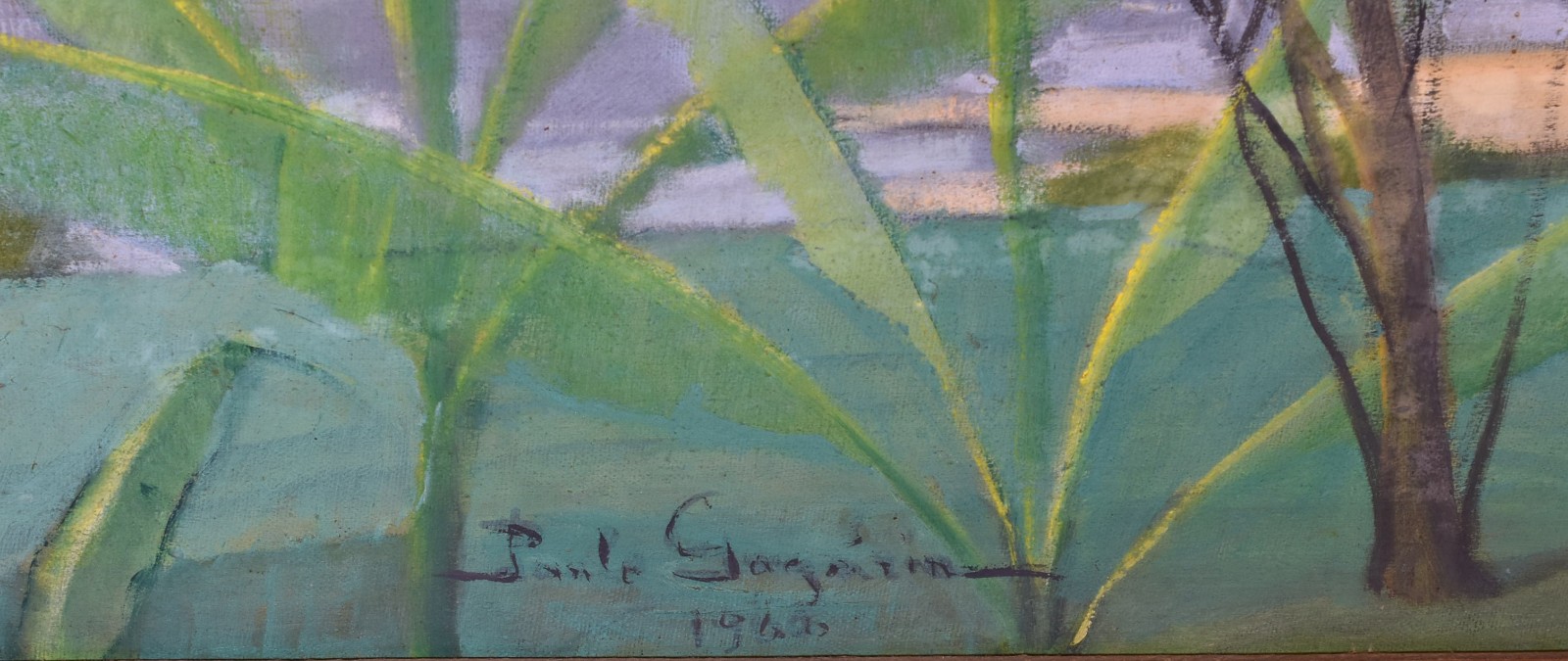 Paulo Gagarin (1885-1980), Paisagem com Lagoa - foto 3 de 4