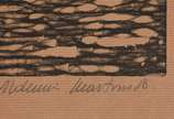 Aldemir Martins (1922-2006),  - Xilogravura 25/30, sem moldura.