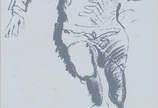 Rubens Gerchman (1942-2008),  - ¨Garrincha¨ serigrafia 17/150  med: 42 X 21 cm  