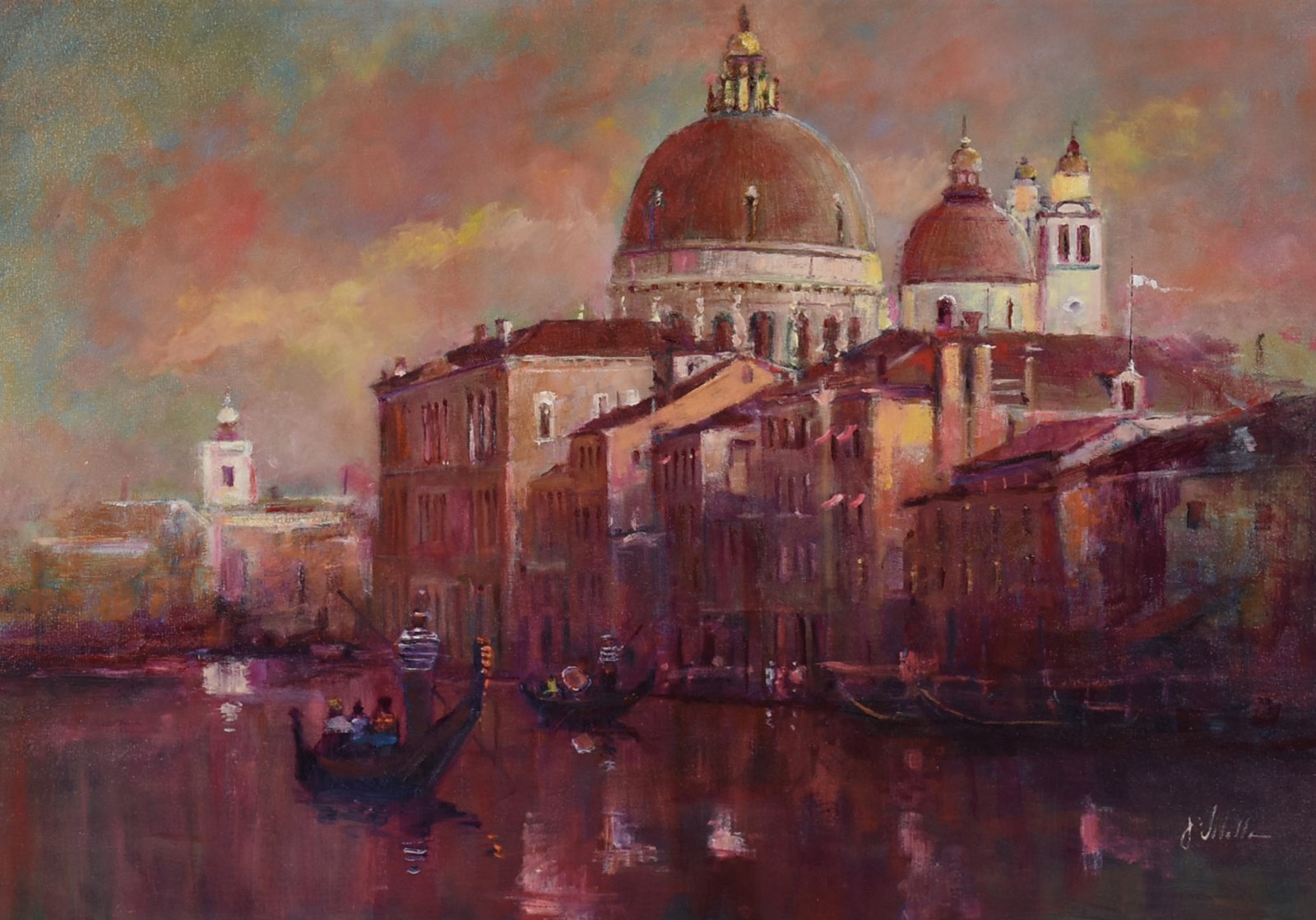 João Vilella (1950), Passeio de Gondola em Veneza - foto 1 de 4