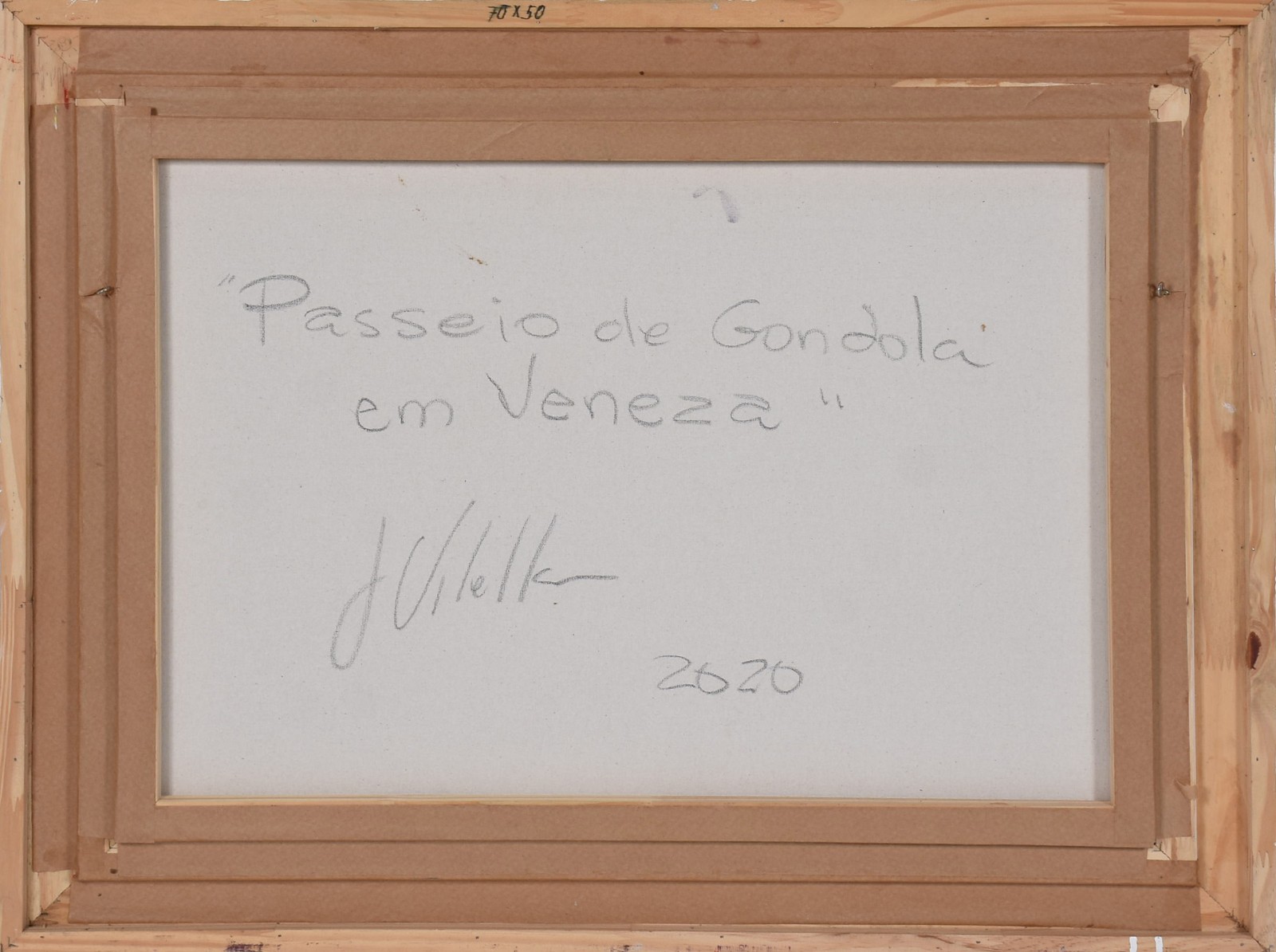 João Vilella (1950), Passeio de Gondola em Veneza - foto 4 de 4