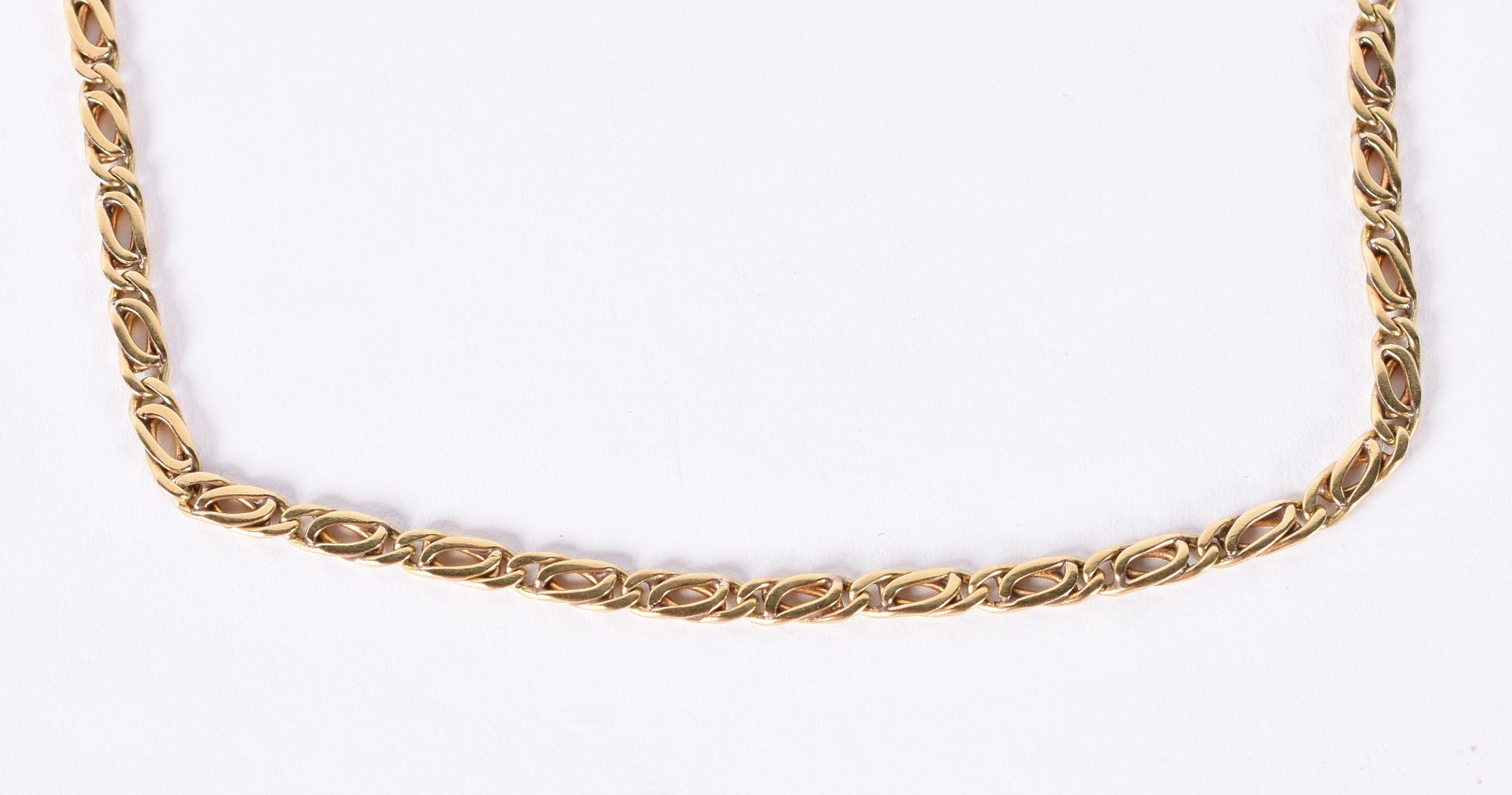 Cordão de ouro 18 k (Por motivos de segurança as peças não... - foto 2 de 4