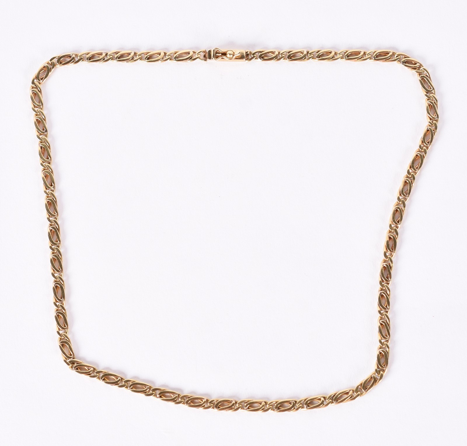 Cordão de ouro 18 k (Por motivos de segurança as peças não... - foto 3 de 4