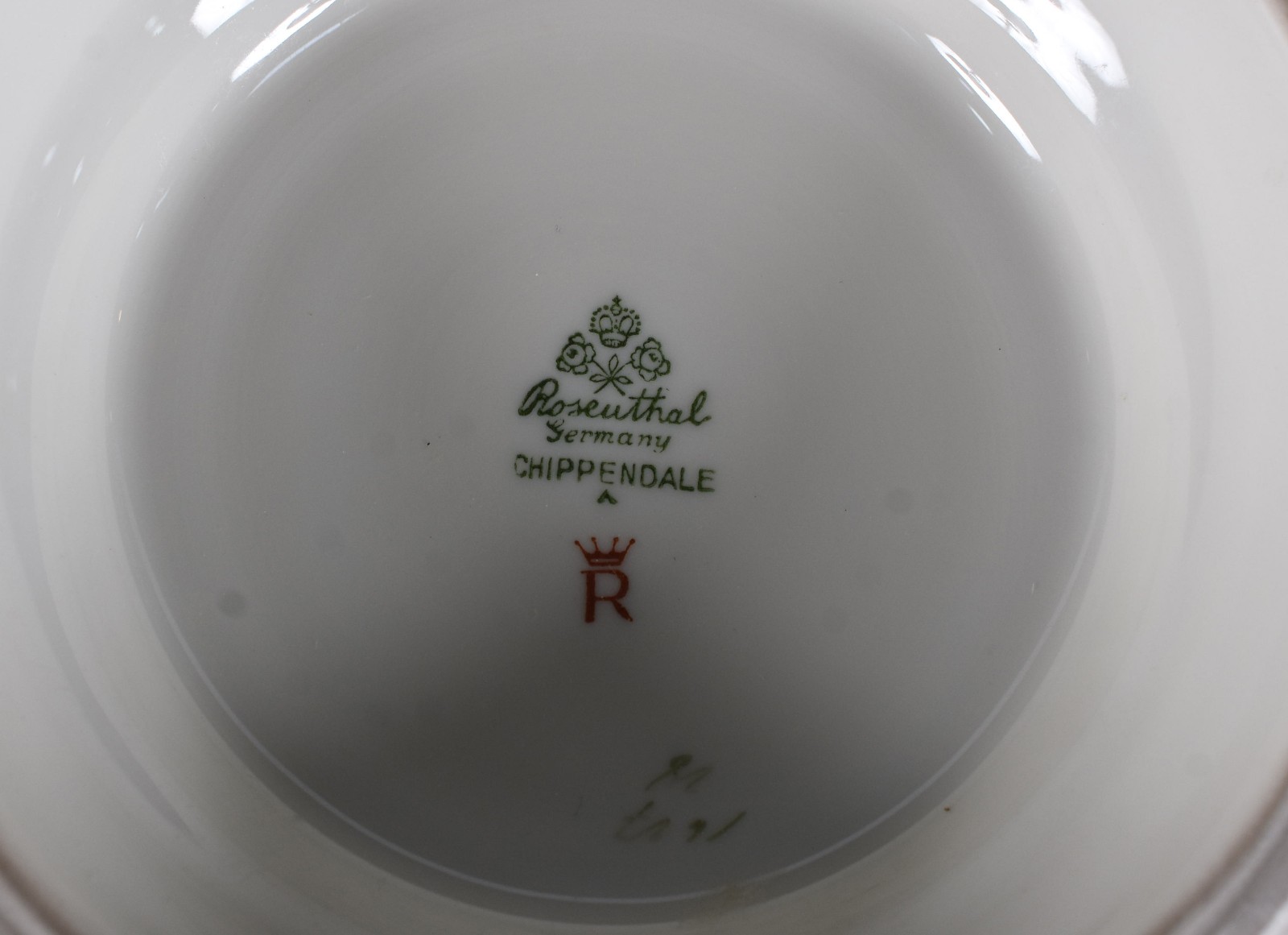 Fruteira de porcelana Rozenthal Chippandale. - foto 5 de 5