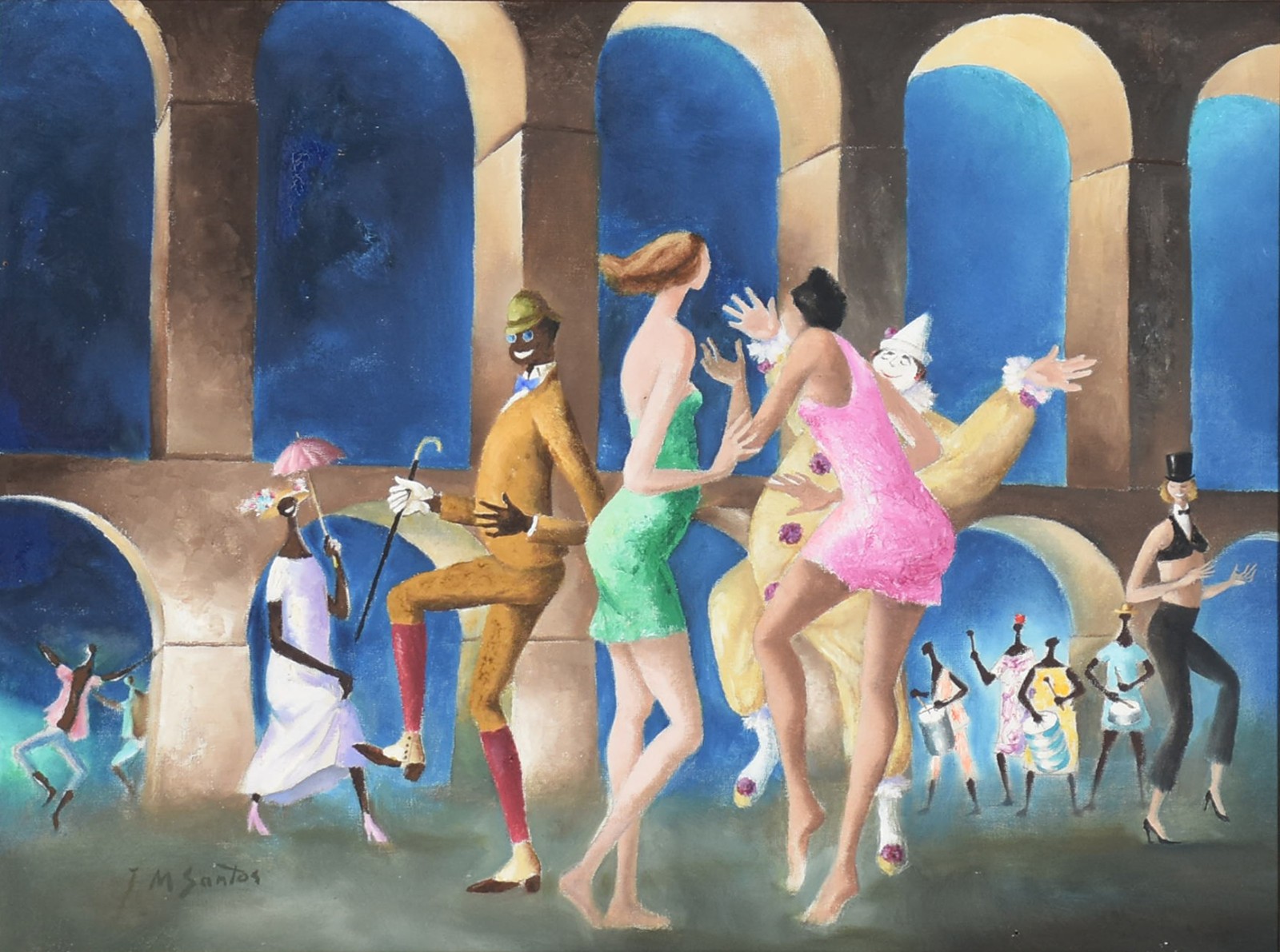 João Maria dos Santos (1909-1988), Carnaval na Lapa - foto 1 de 4
