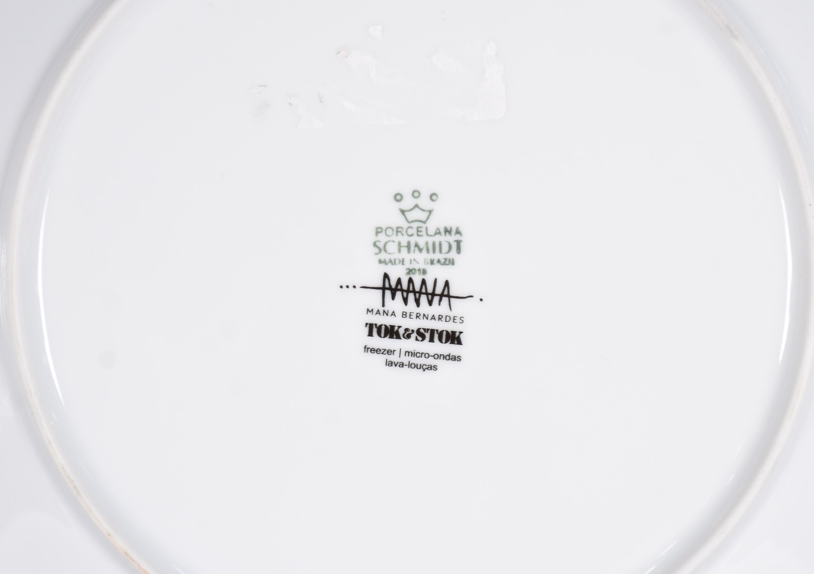 Quatorze pratos diversos, sendo 4 de porcelana Schmidt. - foto 4 de 4