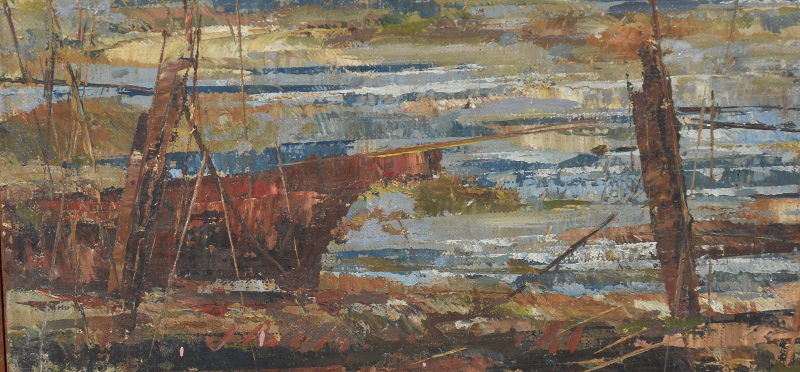 José Paulo Moreira da Fonseca (1922-2004), Após á Chuva - foto 3 de 4