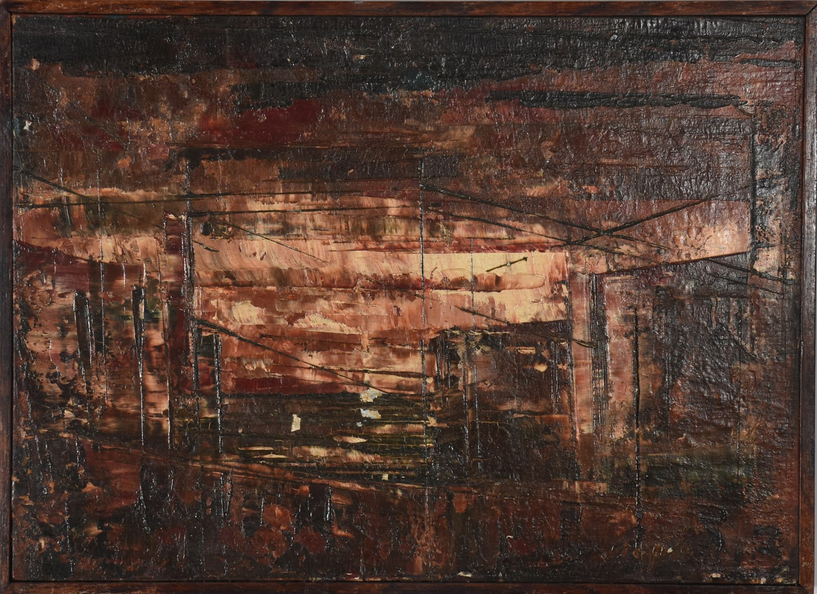 José Paulo Moreira da Fonseca (1922-2004), Paisagem Noturna - foto 2 de 5