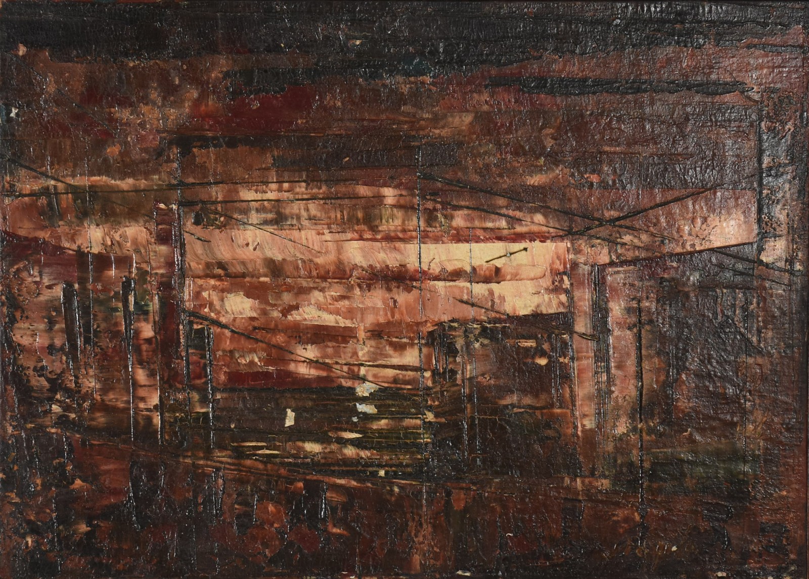 José Paulo Moreira da Fonseca (1922-2004), Paisagem Noturna - foto 1 de 5