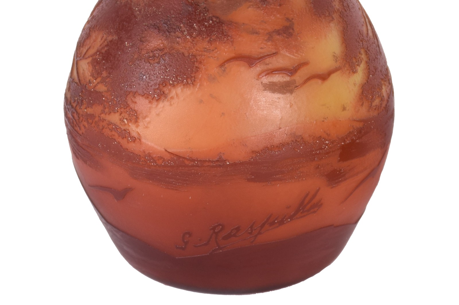 Quatro vasos de pasta de vidro. - foto 4 de 8