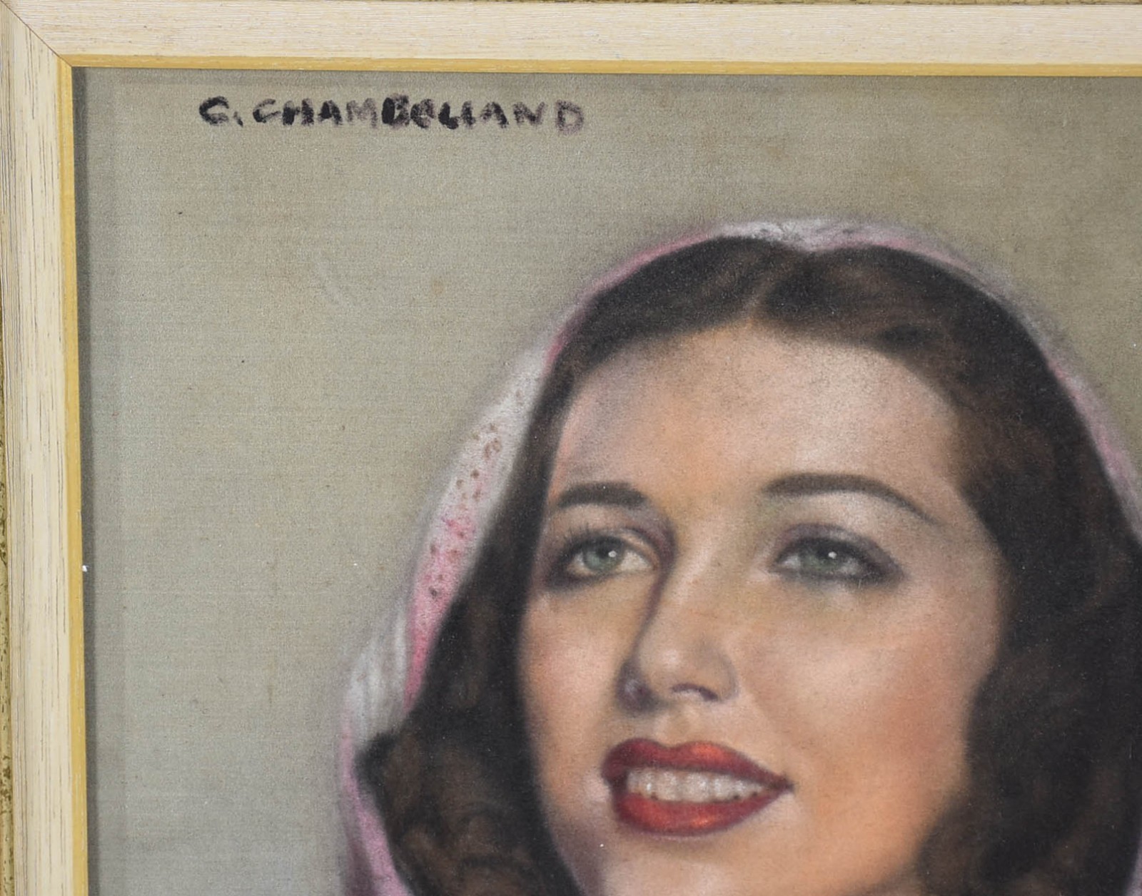 Pastel sobre tela. - foto 3 de 4