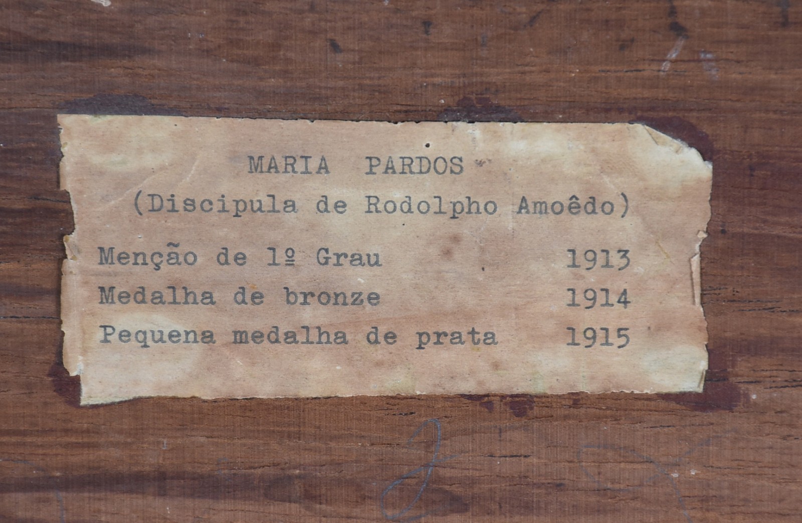 Maria Pardos (1866-1928), Descanso no jardim - foto 5 de 5