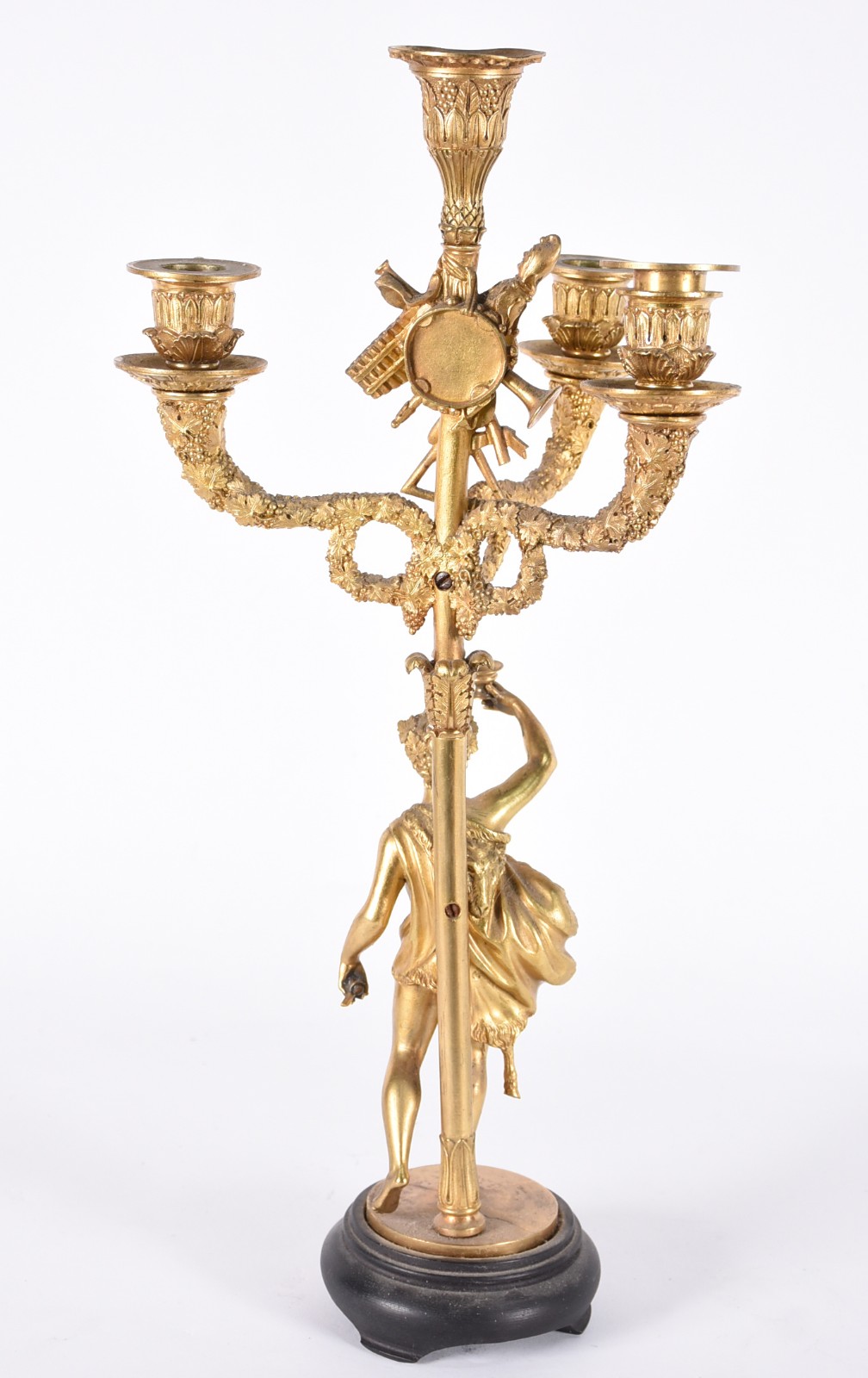 Candelabros de metal dourado para 5 velas. - foto 6 de 6