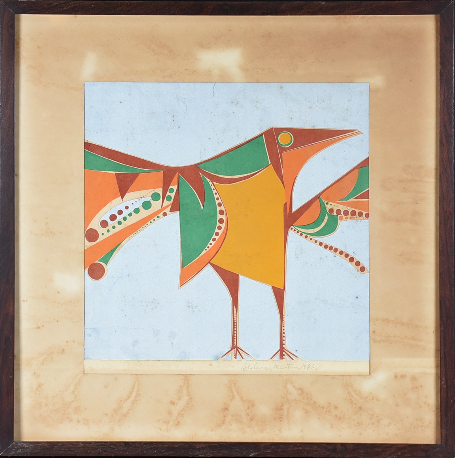 Aldemir Martins (1922-2006), Pássaro - foto 2 de 5