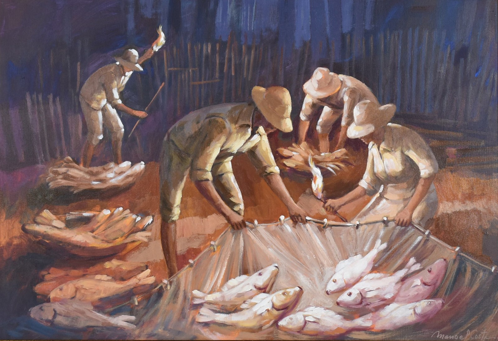 Manoel Costa (1943), Pesca Noturna - foto 1 de 4