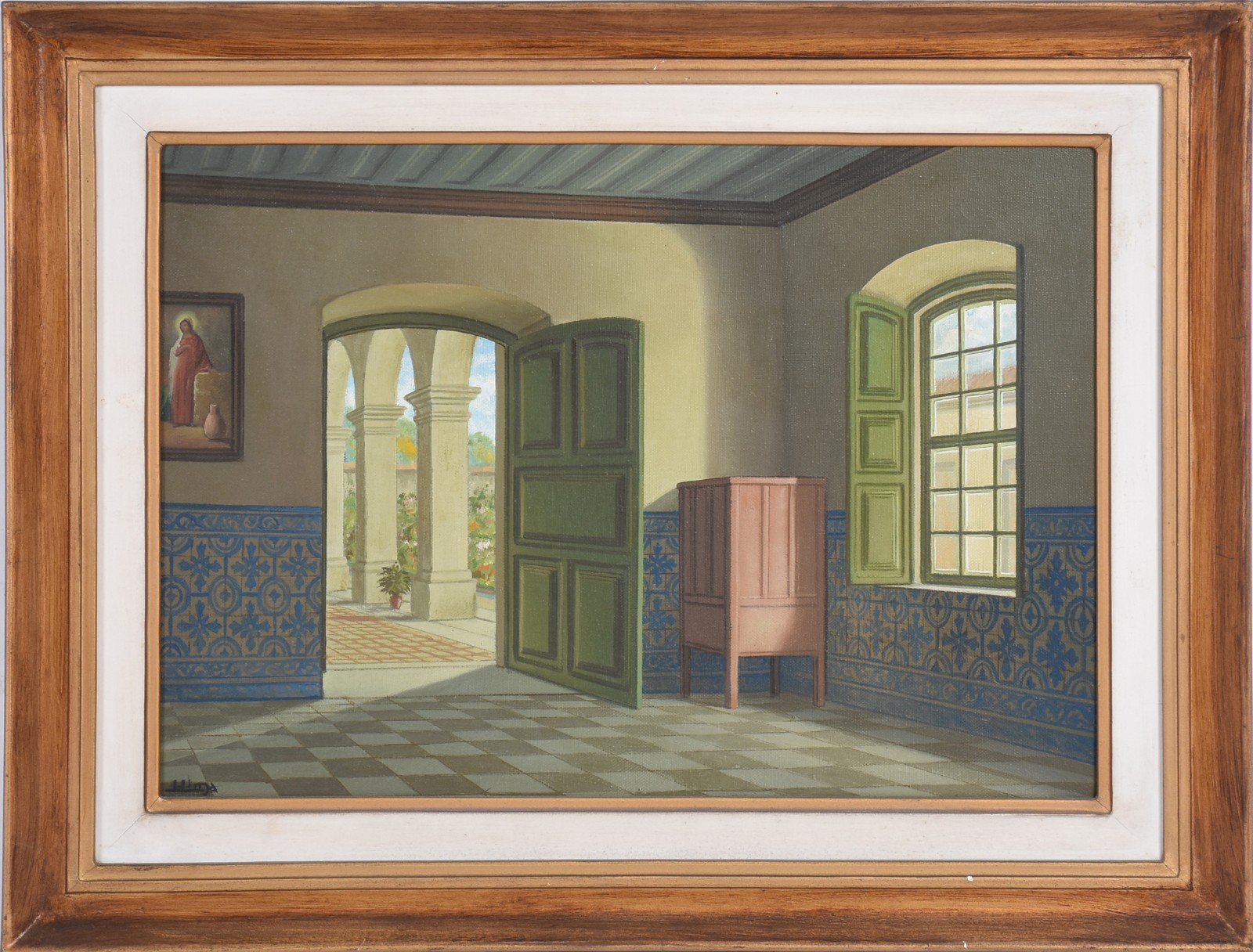 José Lima (1922-1987), Interior de Igreja - foto 2 de 4