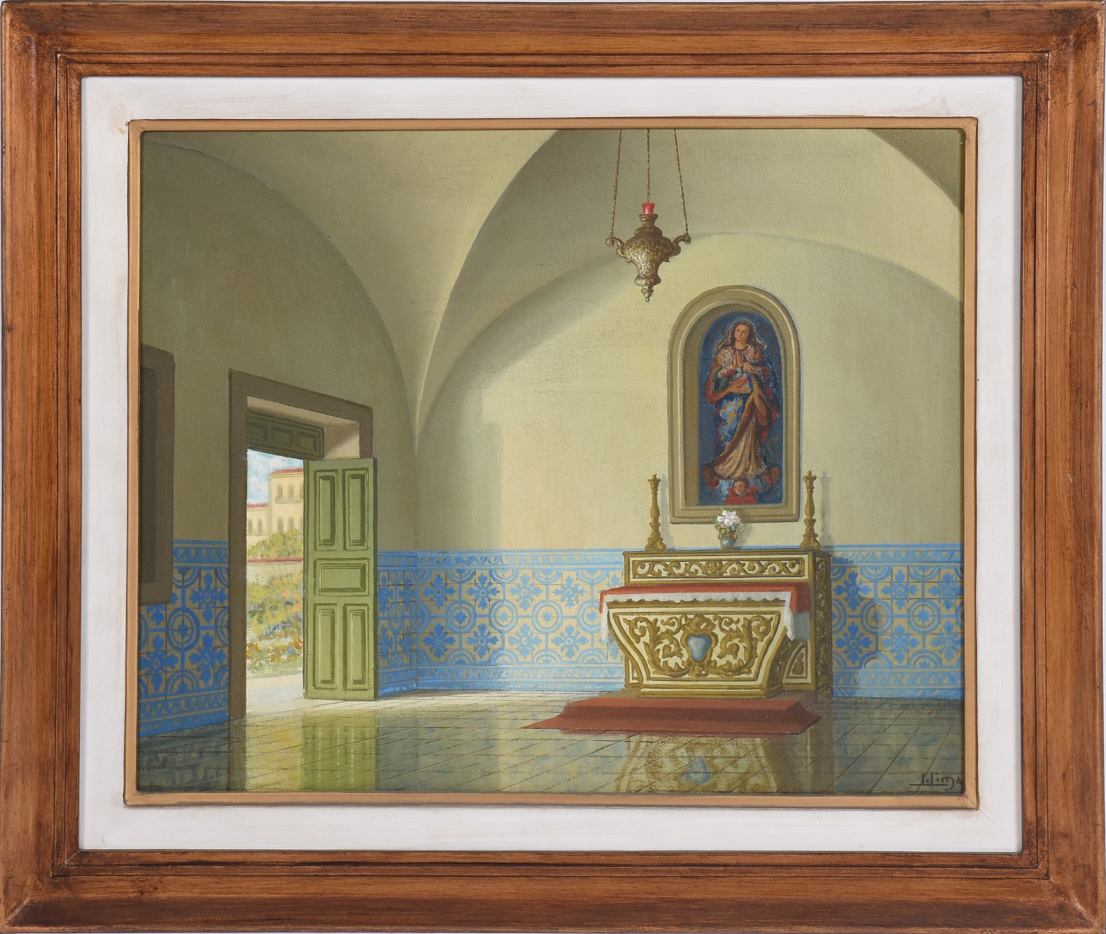 José Lima (1922-1987), Interior de Igreja - foto 2 de 4