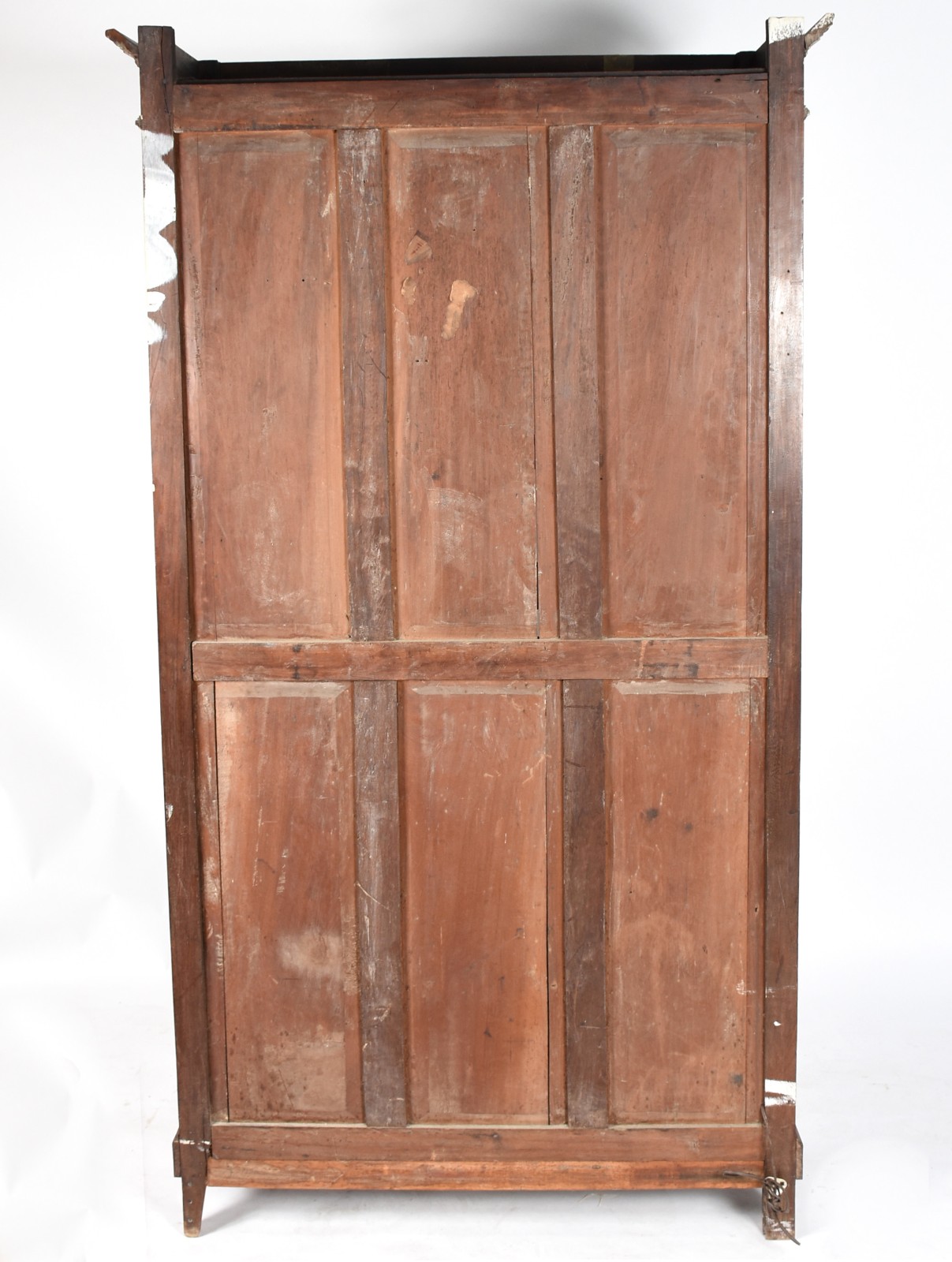 Vitrine de madeira nobre com duas portas de vidro bisotado... - foto 5 de 6