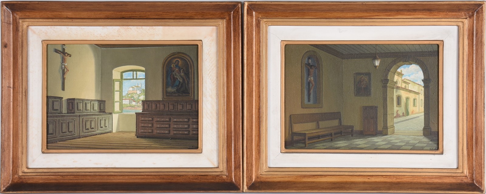 José Lima (1922-1987), Interiores de Igrejas - foto 1 de 4