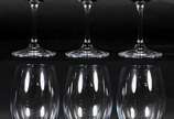 Seis cálices  de cristal para  vinho, 430 ml. - Seis cálices  de cristal para  vinho, 430 ml.