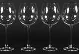 Seis cálices  de cristal para  vinho, 430 ml. - Seis cálices  de cristal para  vinho, 430 ml.