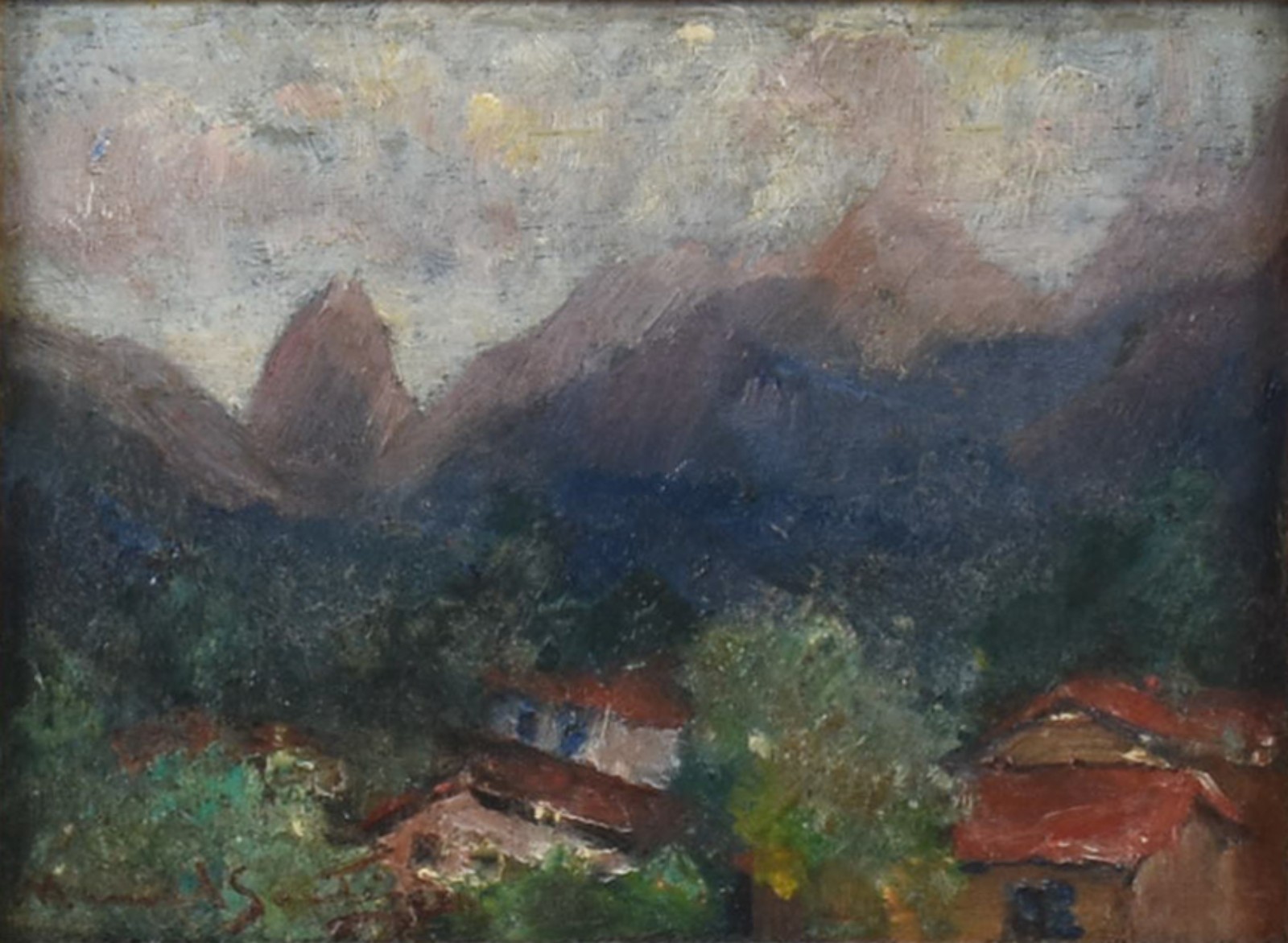 Manoel Santiago (1897-1987), Paisagem - foto 1 de 4